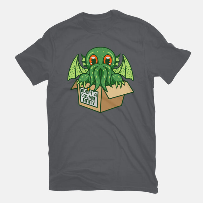 Adopt A Cosmic Entity-unisex basic tee-Nickbeta Designs