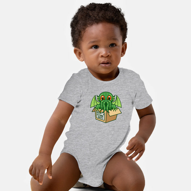 Adopt A Cosmic Entity-baby basic onesie-Nickbeta Designs