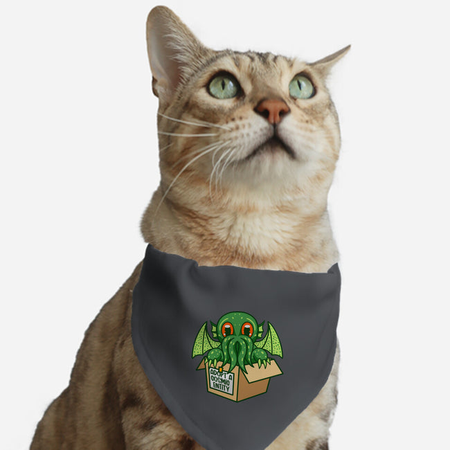Adopt A Cosmic Entity-cat adjustable pet collar-Nickbeta Designs