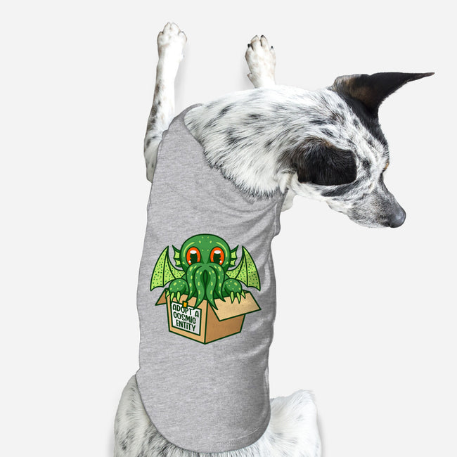 Adopt A Cosmic Entity-dog basic pet tank-Nickbeta Designs