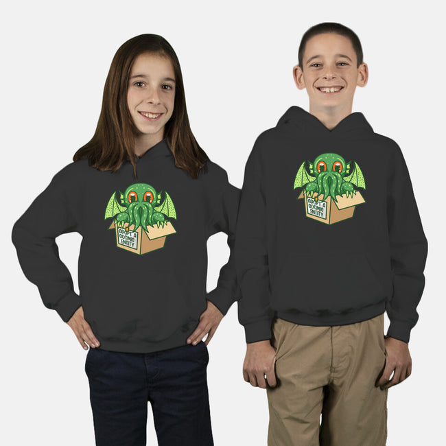 Adopt A Cosmic Entity-youth pullover sweatshirt-Nickbeta Designs
