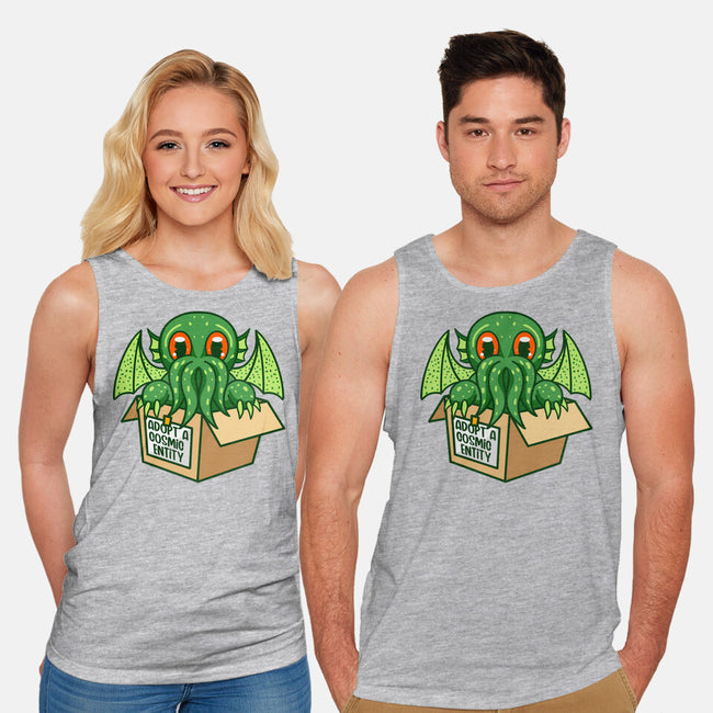 Adopt A Cosmic Entity-unisex basic tank-Nickbeta Designs