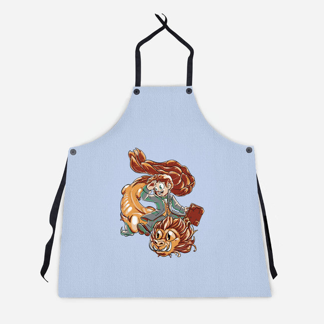 The Zouwu Dragon-unisex kitchen apron-ellr