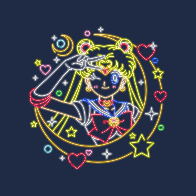 Sailor Scout Neon-none removable cover w insert throw pillow-Diegobadutees