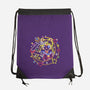 Sailor Scout Neon-none drawstring bag-Diegobadutees