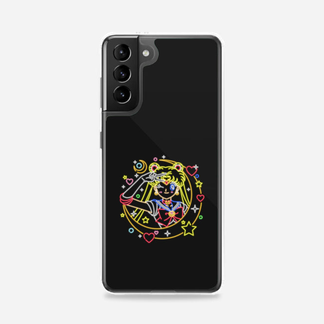 Sailor Scout Neon-samsung snap phone case-Diegobadutees