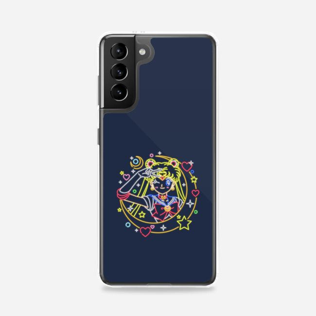 Sailor Scout Neon-samsung snap phone case-Diegobadutees