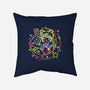 Sailor Scout Neon-none removable cover w insert throw pillow-Diegobadutees