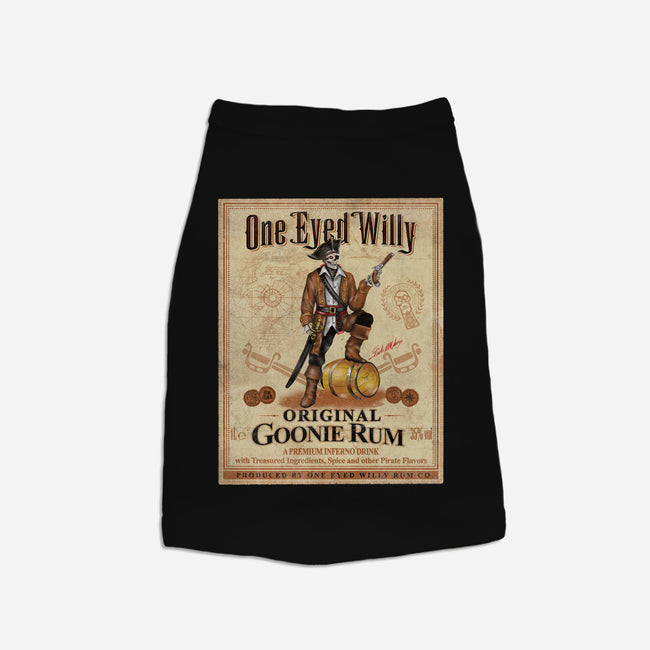 One Eyed Willy Rum-dog basic pet tank-NMdesign