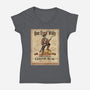 One Eyed Willy Rum-womens v-neck tee-NMdesign