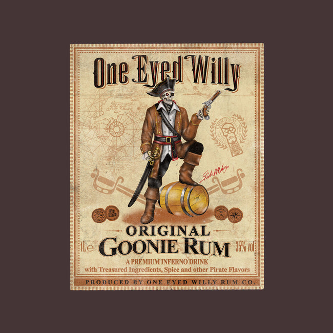 One Eyed Willy Rum-womens basic tee-NMdesign