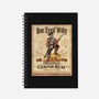 One Eyed Willy Rum-none dot grid notebook-NMdesign