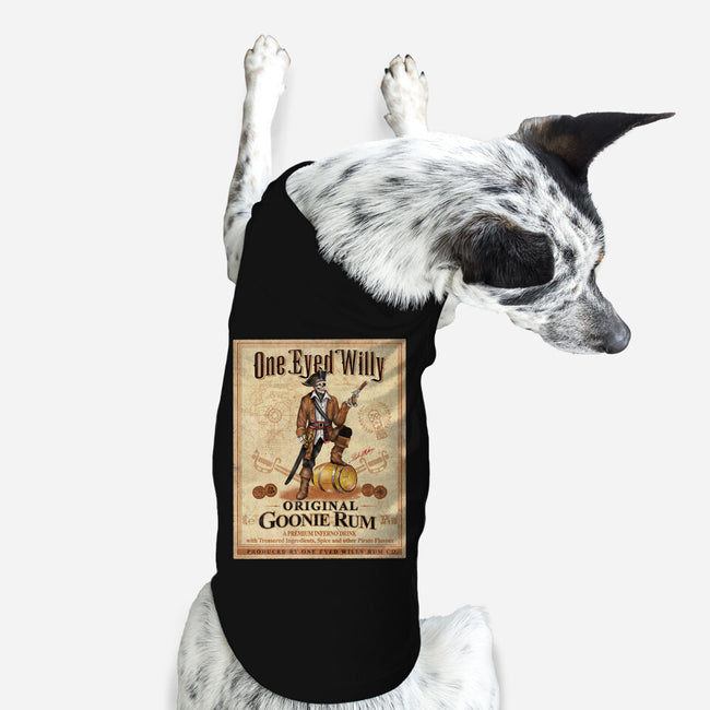 One Eyed Willy Rum-dog basic pet tank-NMdesign