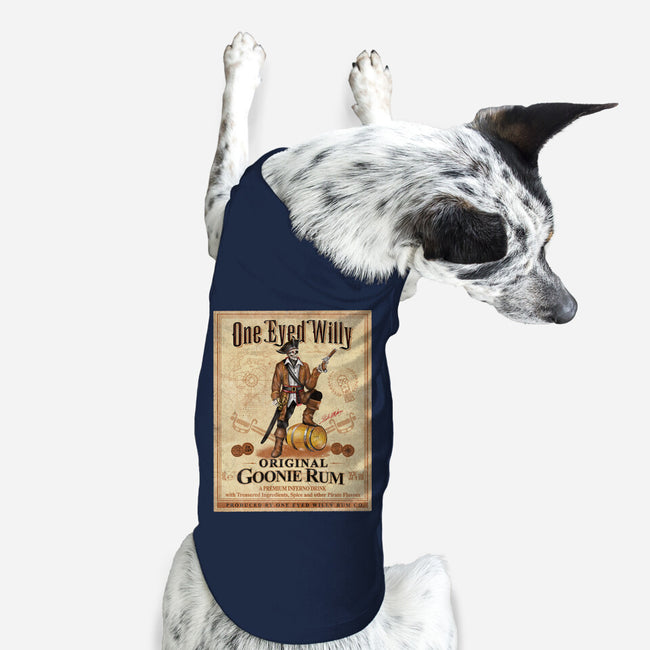 One Eyed Willy Rum-dog basic pet tank-NMdesign