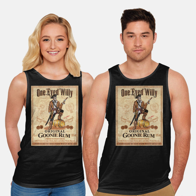 One Eyed Willy Rum-unisex basic tank-NMdesign