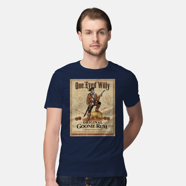 One Eyed Willy Rum-mens premium tee-NMdesign