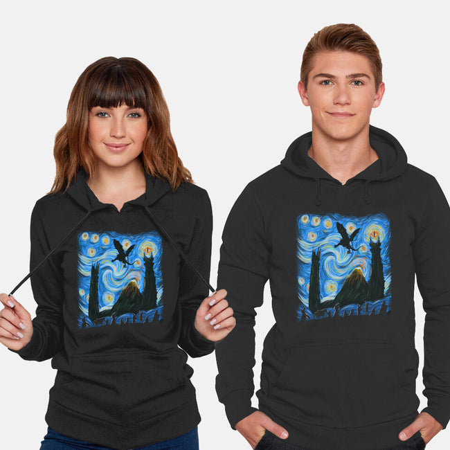 Fellowship In Starry Night-unisex pullover sweatshirt-fanfabio