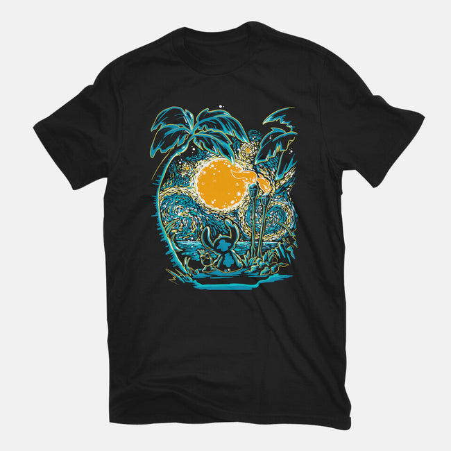 Starry Experiment-mens basic tee-ellr