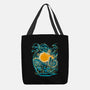 Starry Experiment-none basic tote bag-ellr