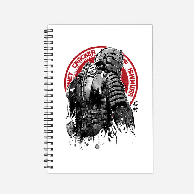 Isaac Clarke Sumi-e-none dot grid notebook-DrMonekers