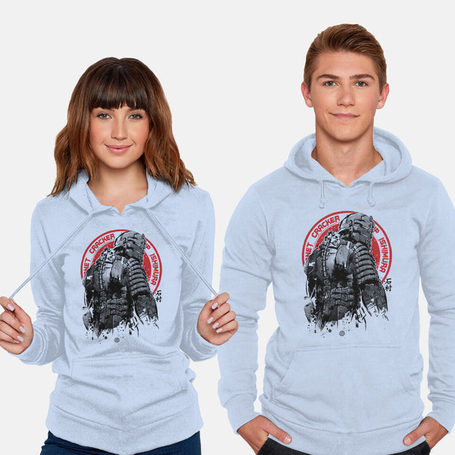 Isaac Clarke Sumi-e-unisex pullover sweatshirt-DrMonekers