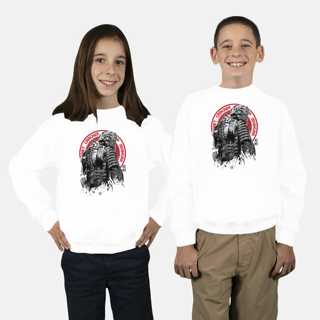 Isaac Clarke Sumi-e-youth crew neck sweatshirt-DrMonekers