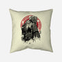 Isaac Clarke Sumi-e-none removable cover w insert throw pillow-DrMonekers