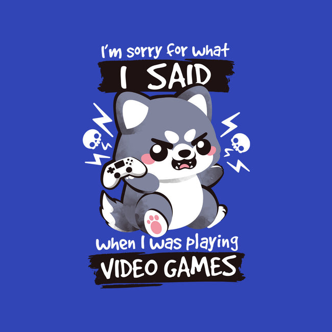 Angry Gamer-none glossy sticker-NemiMakeit