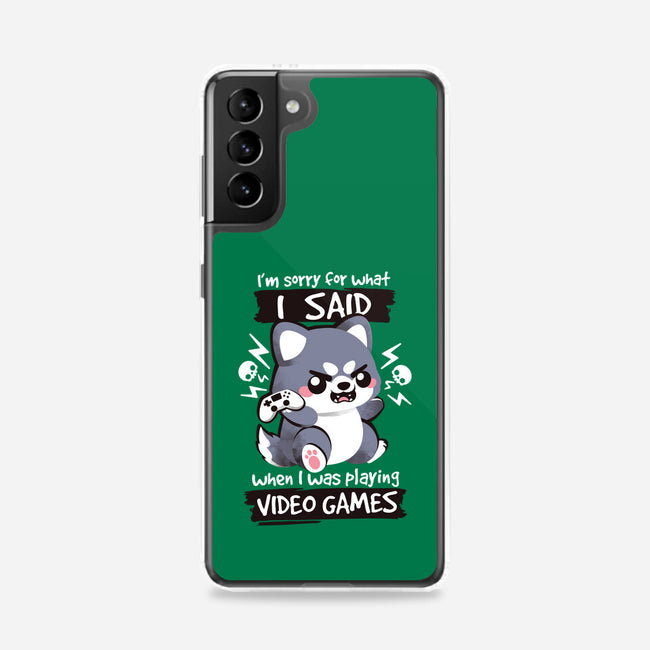 Angry Gamer-samsung snap phone case-NemiMakeit