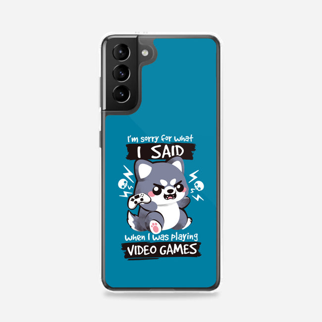 Angry Gamer-samsung snap phone case-NemiMakeit
