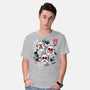 Three Wise Monkeys-mens basic tee-NemiMakeit