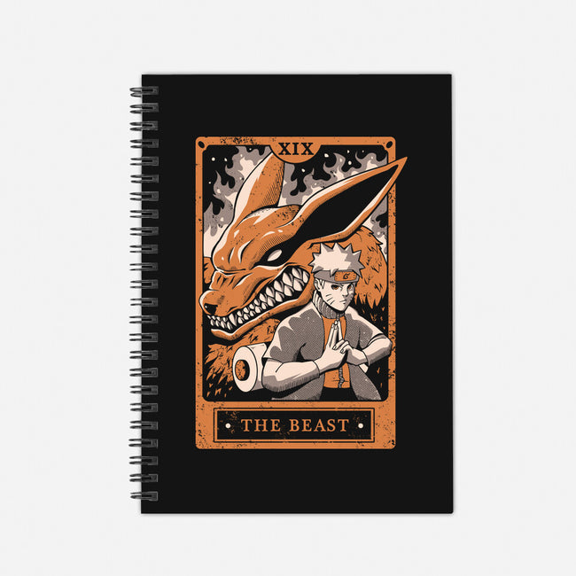 The Beast-none dot grid notebook-Arigatees