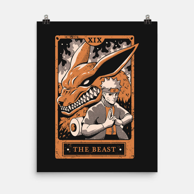 The Beast-none matte poster-Arigatees