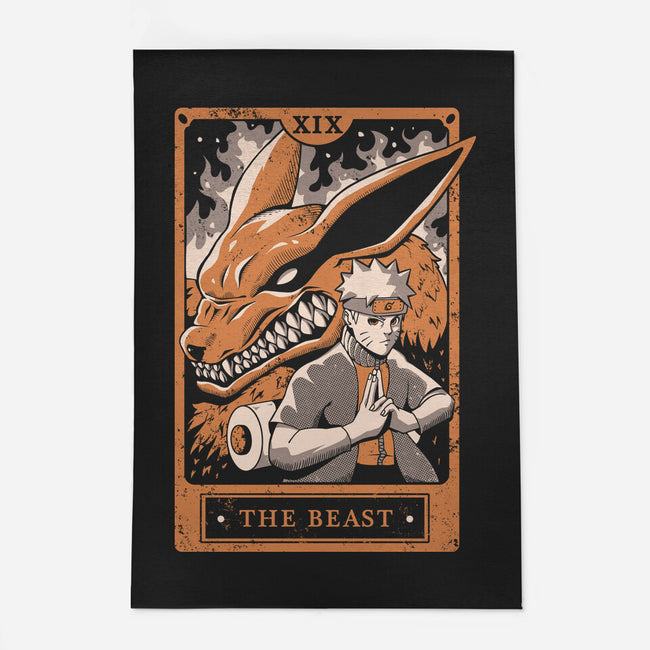 The Beast-none indoor rug-Arigatees