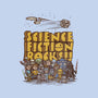 Vintage Science Fiction-none removable cover w insert throw pillow-kg07