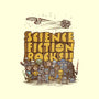 Vintage Science Fiction-none glossy sticker-kg07