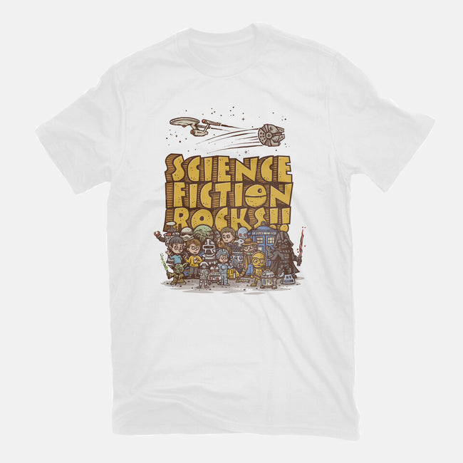 Vintage Science Fiction-youth basic tee-kg07