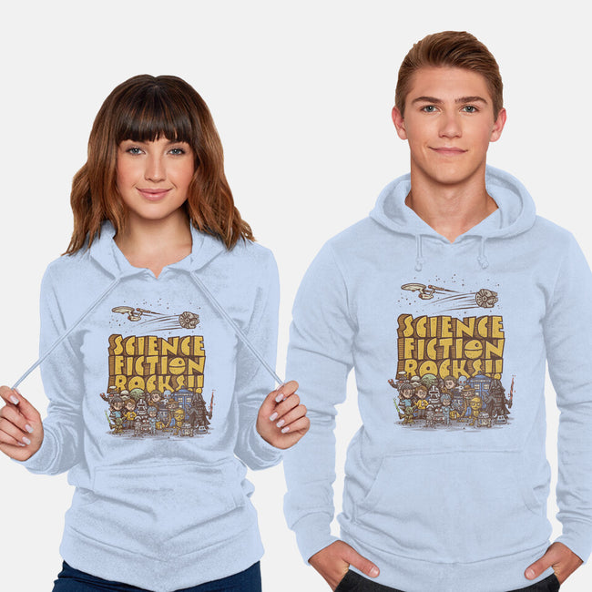 Vintage Science Fiction-unisex pullover sweatshirt-kg07