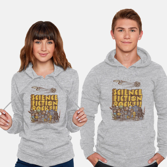 Vintage Science Fiction-unisex pullover sweatshirt-kg07