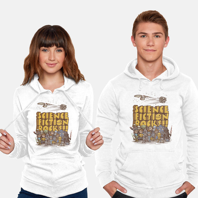 Vintage Science Fiction-unisex pullover sweatshirt-kg07