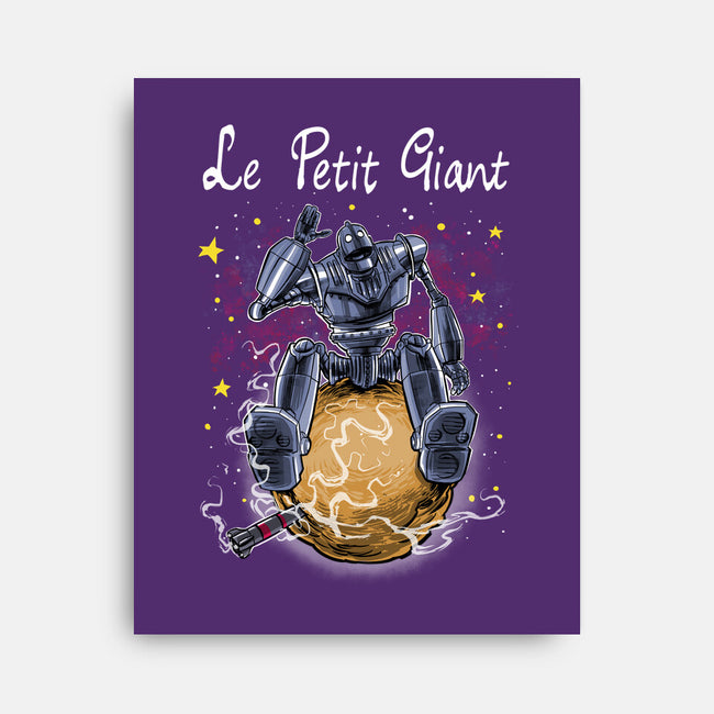 Le Petit Giant-none stretched canvas-zascanauta