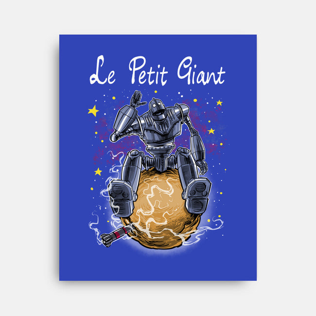 Le Petit Giant-none stretched canvas-zascanauta