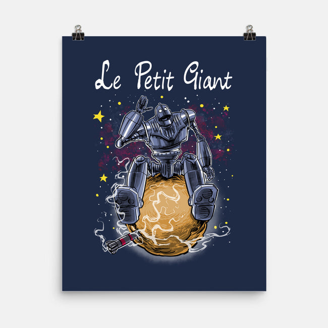 Le Petit Giant-none matte poster-zascanauta