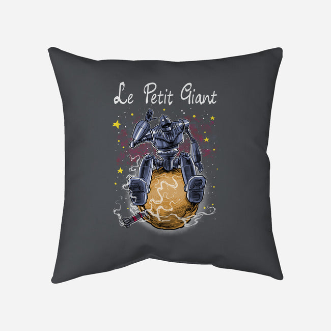 Le Petit Giant-none removable cover w insert throw pillow-zascanauta
