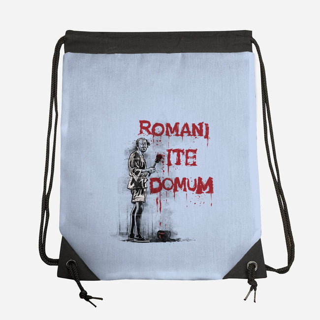 The Art Of Brian-none drawstring bag-zascanauta