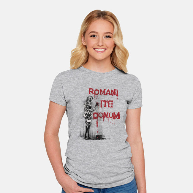 The Art Of Brian-womens fitted tee-zascanauta