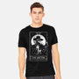 Fear Is More Contagious-mens heavyweight tee-eduely