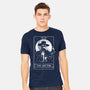 Fear Is More Contagious-mens heavyweight tee-eduely