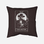 Fear Is More Contagious-none removable cover w insert throw pillow-eduely