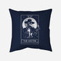 Fear Is More Contagious-none removable cover w insert throw pillow-eduely